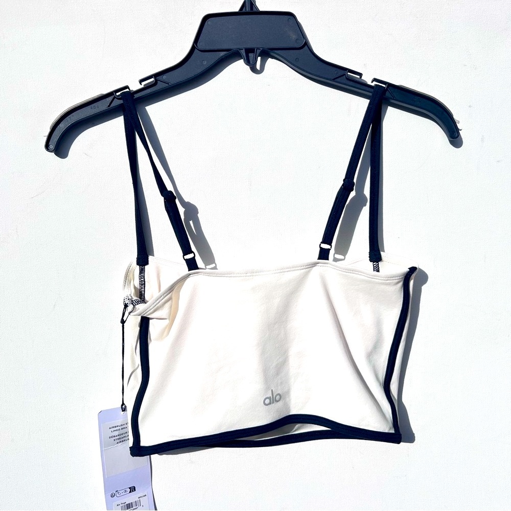 NWT ALO Yoga Airbrush Streamlined Bra Tank medium m - Picture 5 of 12